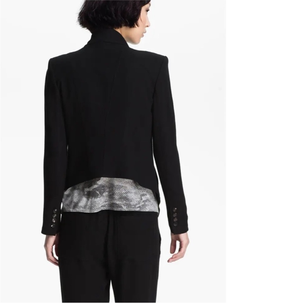 Helmut Lang Tie Front Drape Jacket 2 - Picture 3 of 5